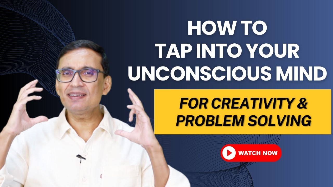 One of the best technique to tap into your unconscious mind for creativity & field-solving 