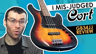 Video thumbnail for Squier beware... | Cort GB34JJ Bass Review/Demo by Jonny Dibble