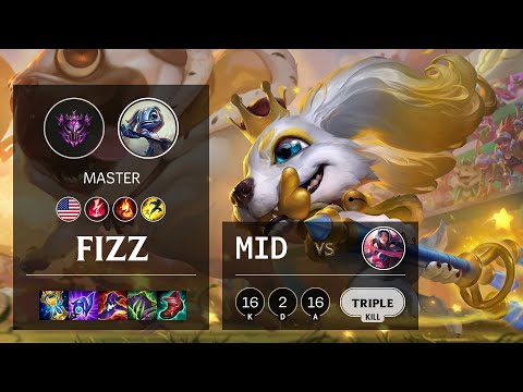 Fizz Mid vs Irelia - NA Master Patch 11.12
