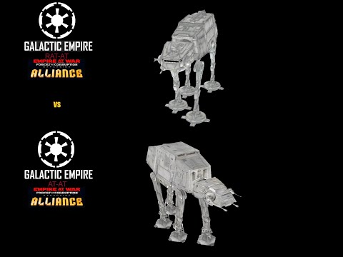 Rebels - RAT-AT walker vs AT-AT walker - Star Wars Empire at War