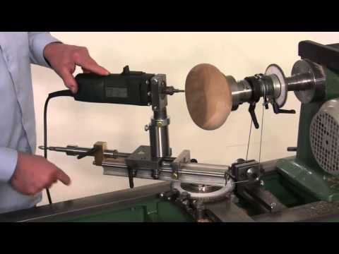 The Ligno System - Spiral routing with Ornamental Sphere Turner on Ligno