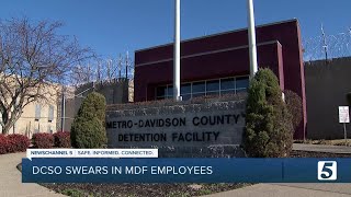Davidson County Sheriff's Office swears in Metro Detention Facility employees