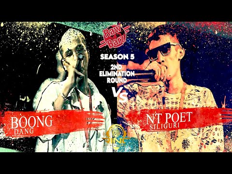 RawBarz Rinc Battle -  BOONG VS NT POET  -  2nd Elimination Round