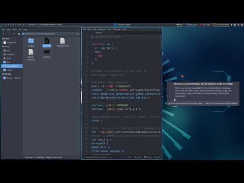 ArcoLinux : 1106 an overview of the configuration files of Herbstluftwm