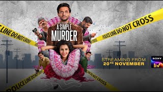 A Simple Murder (Sony Liv Original) Review | Review Rowdy | Chai Pakoda