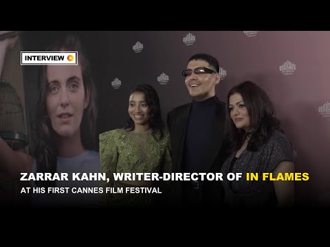 Writer-Director Zarrar Kahn at his first Cannes Film Festival (2023)