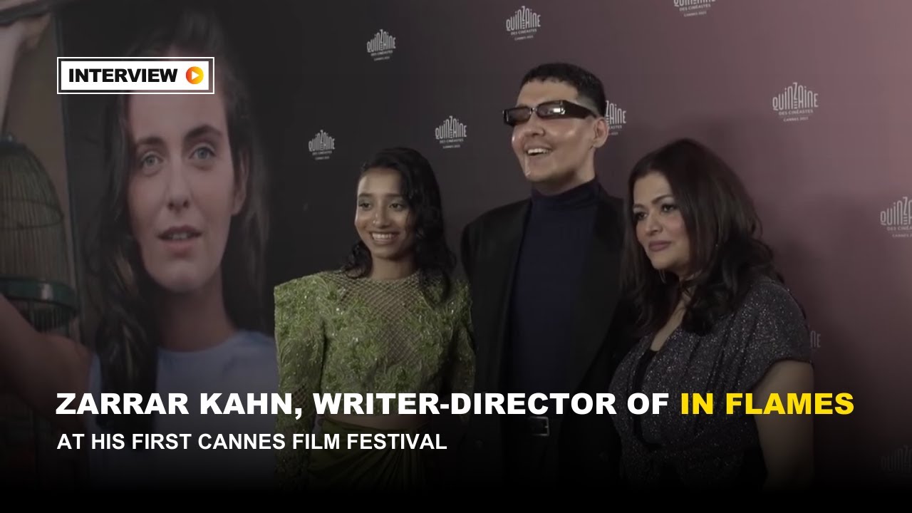 Writer-Director Zarrar Kahn at his first Cannes Film Festival (2023)