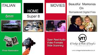 Your Italian Old Cine Films Converted To Digital File