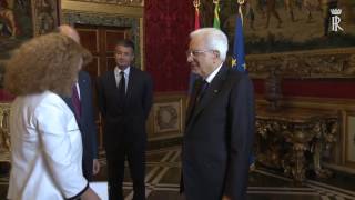 Դեսպան Բաղդասարյանը հավատարմագրերը հանձնեց Իտալիայի նախագահ Սերջիո Մատարելլային