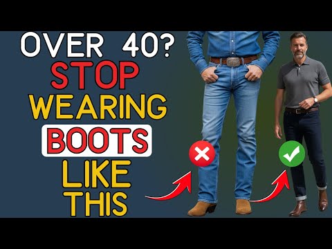 How to Style Leather Boots with Jeans for a Modern Look | 40+ Men's Fashion