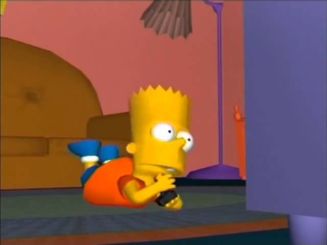 The Simpsons road rage (pal)