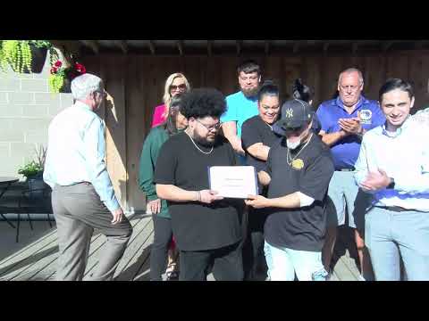 The Spot on the Lake Bar & Grill  ribbon cutting Dunkirk, NY