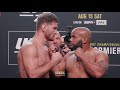UFC 252: Stipe Miocic vs. Daniel Cormier 3 Weigh-In Staredown - MMA Fighting