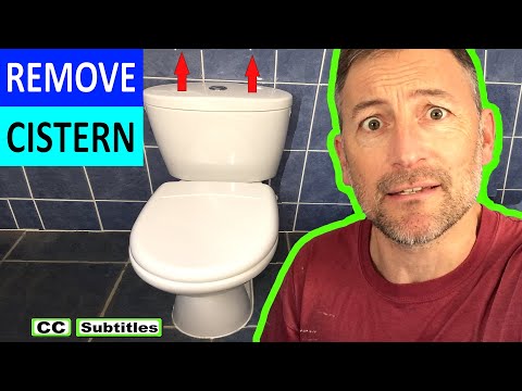 How to remove Cistern Lid on a Modern Toilet