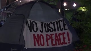 GW students continue protest after deadline to move encampment | NBC4 Washington