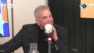 Hans Bohm in de Perstribune