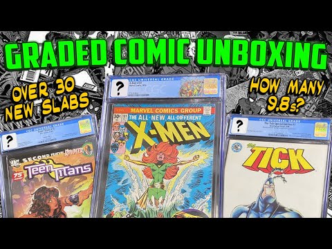 Unboxing Graded Comic Books FRESH from CGC // Insanely Rare 9.8 Exclusive Slabs ft.MillGeekComics