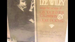 Sweet and Low Down by Lee Wiley