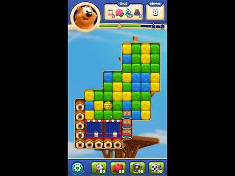 Toon Blast Level 8442 - NO BOOSTERS 🐻🐺🐱 | SKILLGAMING ✔️