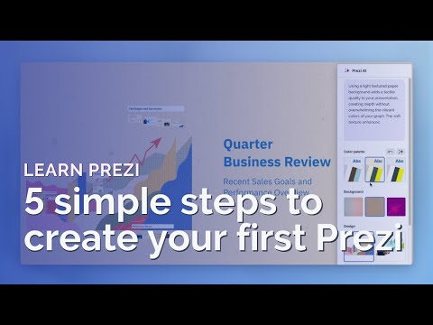 5 simple steps to create your first Prezi presentation