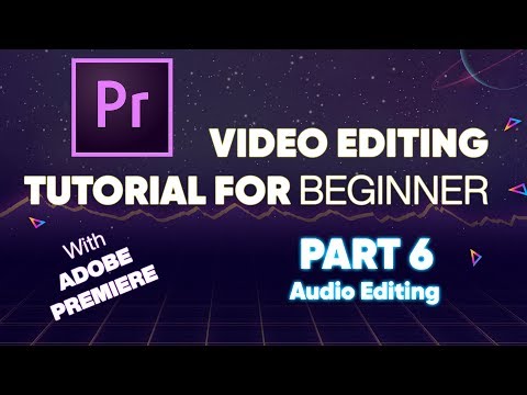 Video Editing Tutorial For Beginner With Adobe Premiere Part 1