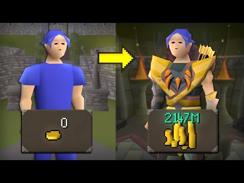 How I Made Max Cash Starting From 0 GP In RuneScape