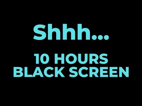 Shhh Sound Effect for Babies | Black Screen | 10 Hours of Shushing Baby to Sleep