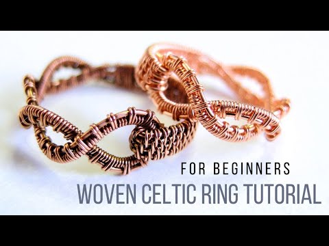 EASY Wire Weave Celtic Ring Tutorial for Beginners - Learn how to make this ring is 9 minutes!