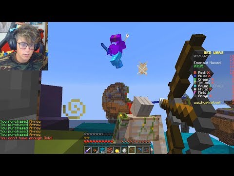 MINECRAFT: WIN A BEDWARS WITHOUT KILLING ANYONE!!