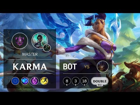 Karma Bot vs Kog'Maw - EUW Master Patch 9.22