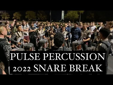 Pulse Percussion 2022 Snare Break | WGI Finals | Jeremie