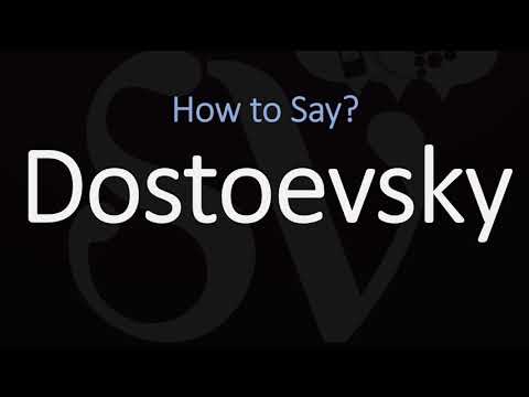 How to Pronounce Dostoevsky? (CORRECTLY)
