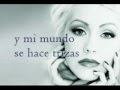 Christina Aguilera - Pero me acuerdo de ti (Letra ...