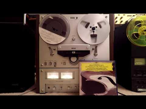 Bach Violin Concerto Zino Francescatti Reel to Reel Tape