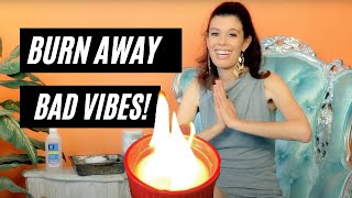 Salt Burning:  Intense Feng Shui Space Clearing to Remove Bad Energy From Your Home & Life!