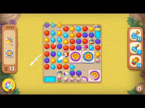 Gardenscapes level 13429 Gameplay #Bubunka