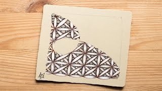 ZENTANGLE TOOL SET 20 CARREAUX EN PAPIER BLANCS