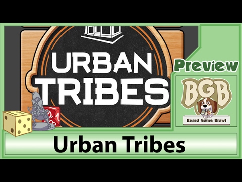 Boardgame Brawl review of Urban Tribes