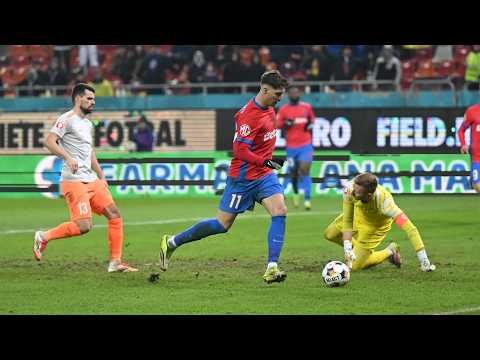 REZUMAT | FCSB - Metaloglobus 4-1. Victorie fără emoții, dar play-off-ul e încă departe