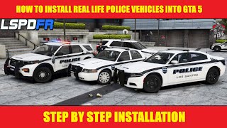 How To Install Real Police Vehicles Into GTA 5 | ELS | #lspdfrtutorials