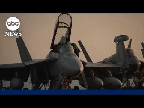 ABC News' Matt Rivers on board the USS George Washington