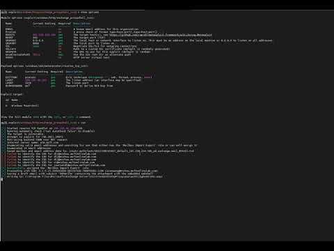 Microsoft server Proxyshell RCE "msftonlinelab.com"