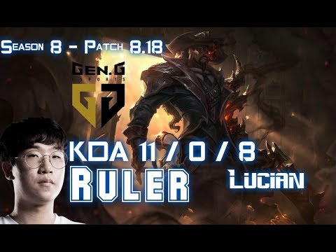 Gen Ruler LUCIAN vs KAI'SA ADC - Patch 8.18 KR Ranked
