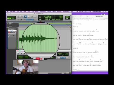 Pro Tools in PJ's - Recording Audio - Punching in