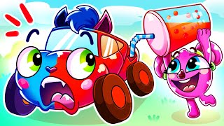 Where is My Color? Magic Rainbow Juice for Baby Cars 🌈 Kids Songs &amp; Nursery Rhymes