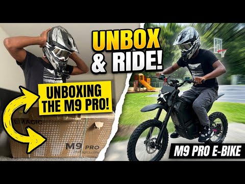 UNBOXING THE ALL-NEW LIFEMAGIC M9 PRO! (Best New E-Moto? 🤔)