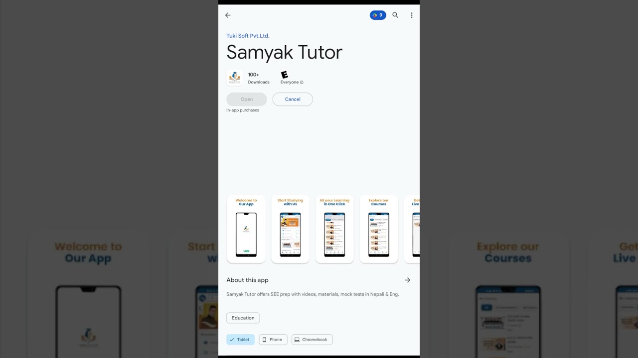 How to Download Samyak Tutor