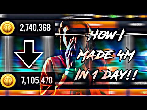 HOW I MADE 4 MILLION COINS IN 1 DAY!! NBALM 20