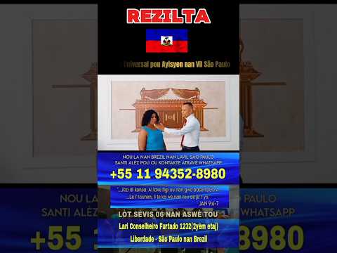 Temwayaj nan lavi yon imigran Ayisyèn nan Vil São Paulo