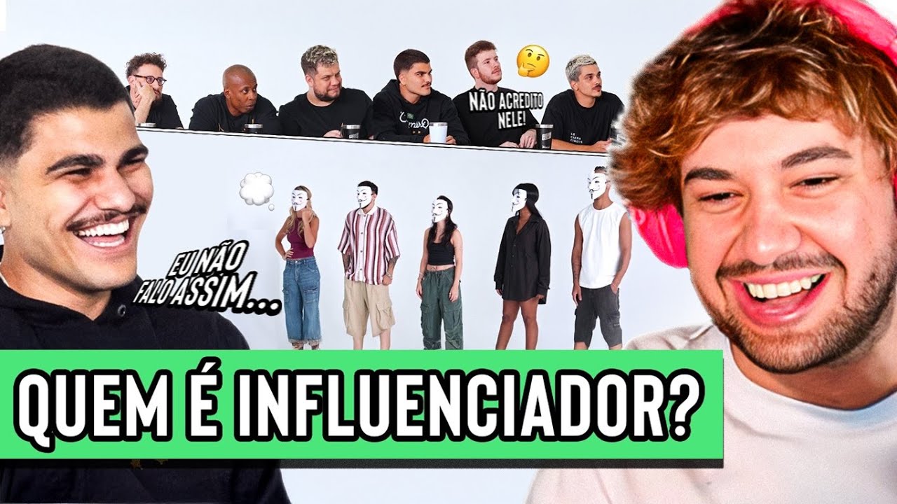 QUEM É INFLUENCIADOR DIGITAL? FT. Lactea - React Aqueles Caras